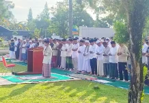 Pemkab Belitung Gelar Salat Iduladha, Bupati Ajak Warga Teladani Keikhlasan