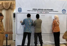 Deklarasi Bersama SPMB 2026/2027 Kabupaten Bangka, Utamakan Transparansi dan Akun