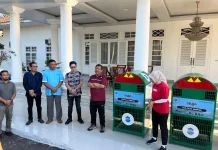 Pemkot Pangkalpinang Terima Bantuan Drop Box Sampah dari Perusahaan Swasta