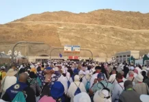 Ratusan Jemaah Haji Babel Kloter 8 Bersiap Tinggalkan Mina