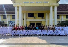 Paskibraka Bangka tengah 2025 Resmi Dibubarkan