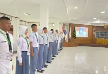 Pelajar Beltim Forqoen Ikuti Seleksi Paskibraka Nasional