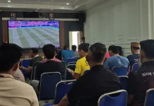 Polresta Pangkalpinang Manfaatkan Nobar Pildun, untuk Edukasi Kamtibmas