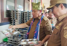 Gubernur Babel Soroti Menu MBG di SMA Negeri 1 Damar