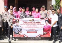 Polresta Pangkalpinang Tebar Kepedulian untuk Purnawirawan Warakawuri