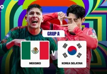 Jadwal Piala Dunia Jumat 19 Juni 2026, Meksiko vs Korea