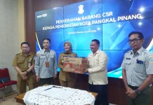 Pemkot Pangkalpinang Terima Bantuan CSR dari PT Menumbing Mitra Sukses