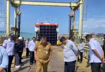 Dermaga Amblas di Pelabuhan Sadai segera Diperbaiki
