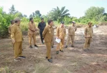 Bupati Algafry Pantau Land Clearing Lahan Sekolah Rakyat
