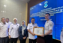 Tiga Unit Pelayanan Publik di Pangkalpinang Raih Penghargaan dari Ombudsman RI