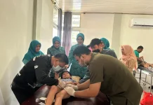 Hari Kesatuan Gerak PKK ke-54 di Basel, 56 Orang Anak 'Disunat'