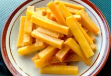 Keripik Stik Sukun Mentega Parit Padang, Camilan Gurih dari Panen Lokal