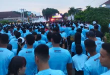 Antusias Generasi Muda Ramaikan Bhayangkara Babel Run 2026 Hari Ini