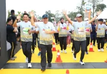 Gubernur dan Kapolda Babel Kompak Turun di 5K, Bhayangkara Babel Run 2026