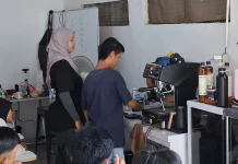 Disnaker Pangkalpinang Bekali Pelatihan Barista ke 15 Penyandang Disabilitas