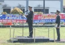 Polres Bangka Tengah Gelar Upacara & Syukuran HUT ke-80 Bhayangkara