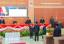 Akbar Septa Andhika Dilantik sebagai Anggota DPRD Bangka Selatan PAW