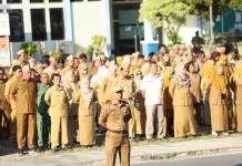 Pimpin Apel Gabungan, Dessy Minta ASN Utamakan Disiplin dan Pelayanan