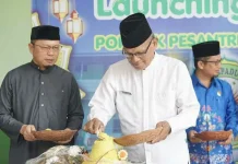 Bupati Algafry Resmikan SMP IT Ponpes As-Syuruq Perlang