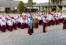 40 Siswa Baru SD Negeri 16 Sungailiat Ikuti MPLS