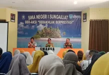 SMAN 1 Sungailiat Kenalkan MPLS Ramah dan Kawasan tanpa Rokok