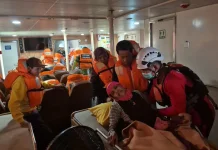 Kapal Kandas Blokir Alur Pangkalbalam, Basarnas Evakuasi Ratusan Penumpang