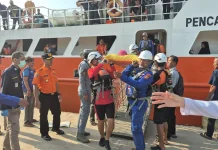 KM Sewindu Gagal Bersandar, Kansar Pangkalpinang Evakuasi 253 Penumpang