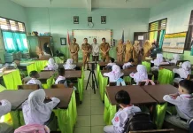 Wabup Bangka Berikan Motivasi MPLS SDN 10 Sungailiat
