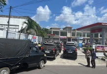 Antrean BBM Terjadi di Sejumlah SPBU Pangkalpinang, Polisi Lakukan Pengamanan