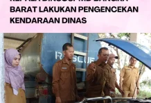 Kadinsos PMD Babar Cek Kondisi Fisik Kendaraan Dinas