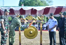 Bupati Bangka Buka TMMD ke-129, Infrastruktur dan SDM Desa Jadi Prioritas