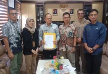 Bupati Algafry Terima Penyerahan Aset Sanitasi Perumahan dari Kementerian PKP
