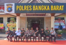 Bupati Markus Sambut Kapolres Wanita Pertama di Babel