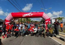 50 Rider Jelajahi Potensi Wisata Belitung Timur