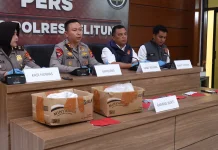 Polres Belitung Gagalkan Penyelundupan Timah 600 Kilogram Berkedok Ikan Asin