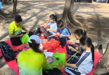 SDN 24 Sungailiat Gelar Lomba Daur Ulang Sampah
