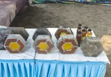 SDN 24 Sungailiat Produksi Paving Block dari Sampah