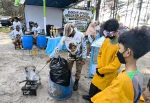 Gerakan Daur Ulang, Murid Membawa Barang Bekas