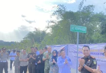 Ruas Jalan Terak - Simpang Bandara Diberi Nama Jalan Adhyaksa