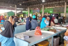 Cuaca Ekstrem Picu Harga Ikan Bertahan Mahal di Pasar Higienis