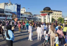Tambah Ramai, CFD Pekan Keempat di Tanjungpandan Dipadati Warga