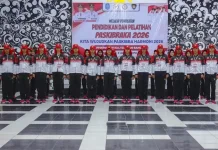 30 Calon Paskibraka Bangka Ikuti Diklat