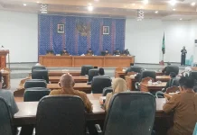 DPRD Bangka Paripurna Penyampaian Rancangan Perubahan KUA-PPAS