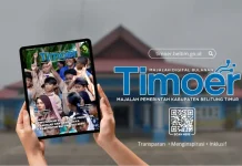 Majalah Digital TIMOER Hadir, Warga Belitung Timur Mudah Akses Info Pemda
