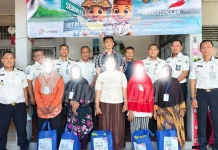 Sambut HUT RI ke-81, Lapas Tanjungpandan Salurkan Bansos