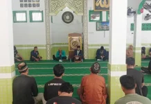 Mahasiswa PPL IAIN dan Penyuluh KUA Rangkui Gelar Penyuluhan di Lapas Narkotika