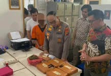 Polresta Pangkalpinang Ungkap Peredaran Ganja 4,86 Kilogram, Kurir Ditangkap