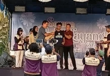 Tutup Pengabdian 50 Hari, 28 Mahasiswa KKN UGM "Seraya Bukit Layang" Ditarik