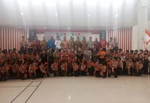 Wabup Debby Lepas Kontingen Jamnas XII Kwarcab Basel