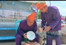 Tradisi Rebo Kasan Digelar di Desa Air Anyir